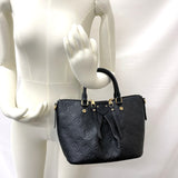 LOUIS VUITTON Handbag M50639 Motherine PM Monogram Empreinte Black Black Women Used