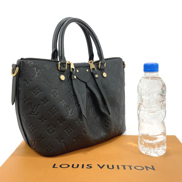 LOUIS VUITTON Handbag M50639 Motherine PM Monogram Empreinte Black Black Women Used