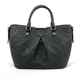 LOUIS VUITTON Handbag M50639 Motherine PM Monogram Empreinte Black Black Women Used