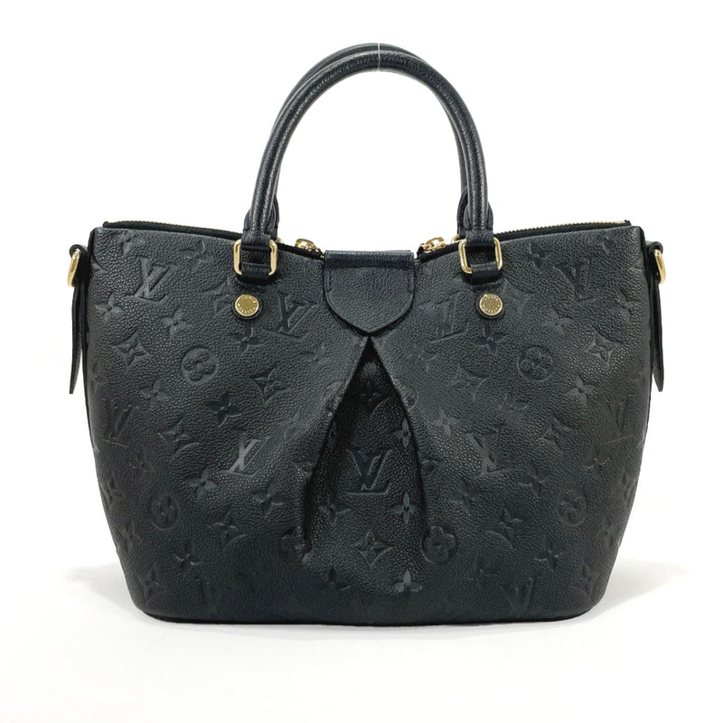 LOUIS VUITTON Handbag M50639 Motherine PM Monogram Empreinte Black Black Women Used