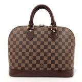 LOUIS VUITTON Handbag N51131 Alma PM Damier canvas Brown Women Used