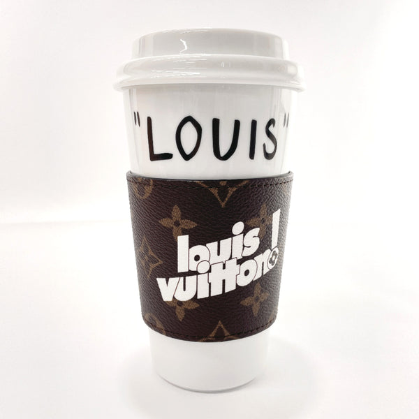 LOUIS VUITTON Mug GI0653 Monogram Cup Louis Mug Pottery white unisex New