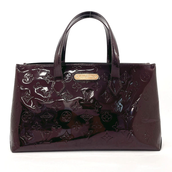 LOUIS VUITTON Handbag M93641 Wilshire PM Monogram Vernis Bordeaux Bordeaux Women Used