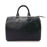 LOUIS VUITTON Handbag M59032 Speedy 25 Epi Leather Black Women Used