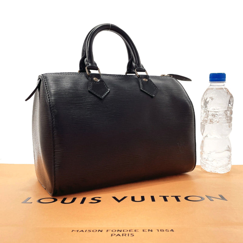 LOUIS VUITTON Handbag M59032 Speedy 25 Epi Leather Black Women Used