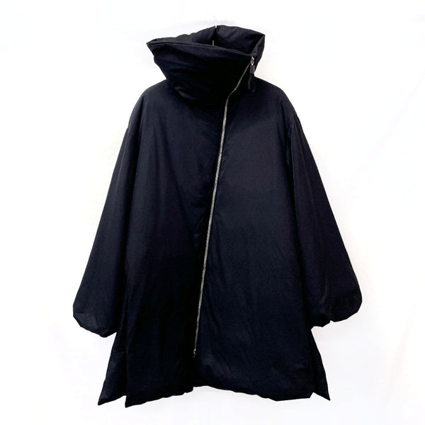 GIORGIO ARMANI Down jacket ZAB12W ZA169 silk/Polyurethane Black Women Used