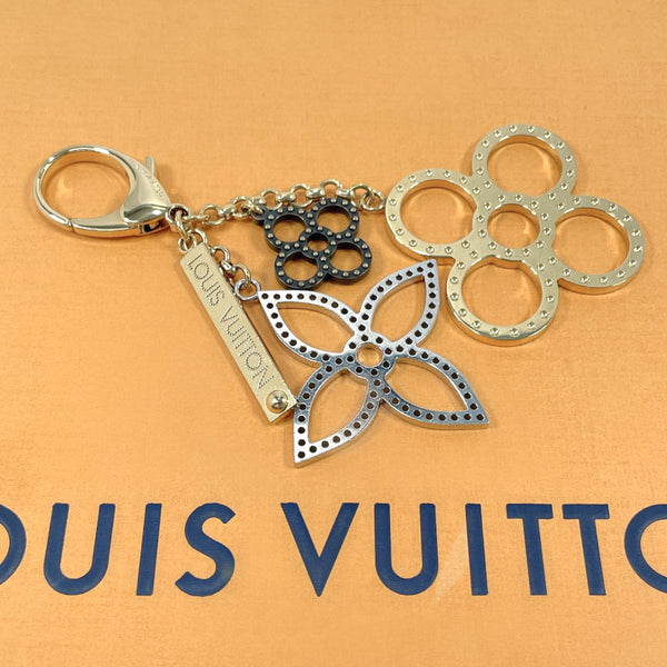 LOUIS VUITTON key ring M65722 Bijou Sac Tapage Bag charm metal gold gold unisex Used