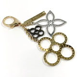 LOUIS VUITTON key ring M65722 Bijou Sac Tapage Bag charm metal gold gold unisex Used
