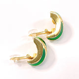 Christian Dior Earring vintage metal/Rhinestone gold gold Women Used