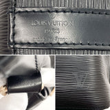 LOUIS VUITTON Shoulder Bag M59012 Petit Noe Epi Leather Black Black Women Used