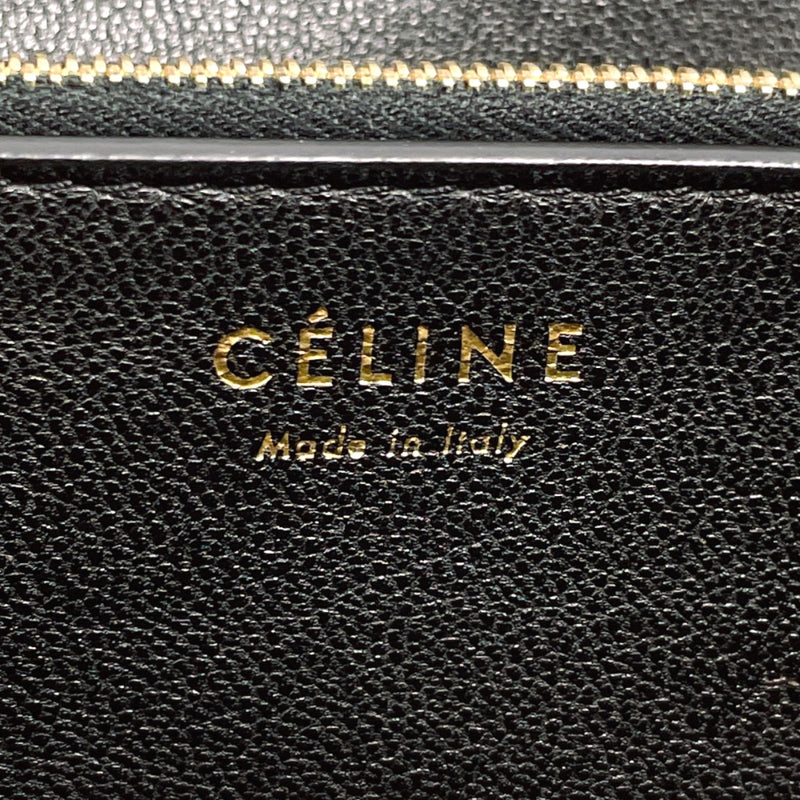 CELINE Clutch bag diamond canvas/leather beige beige unisex Used