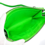 BALENCIAGA Shoulder Bag 644482 neoclassic city with strap small pouch leather green Women Used