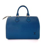 LOUIS VUITTON Handbag M43015 Speedy 25 Epi Leather blue blue Women Used