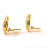 CHANEL Earring vintage metal gold Women Used