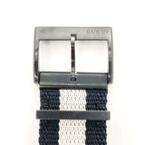 GUCCI Watches 126.2 G timeless Stainless Steel/Nylon Black Black mens Used