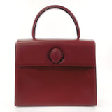 CARTIER Handbag Must Line leather Bordeaux Women Used