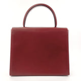 CARTIER Handbag Must Line leather Bordeaux Women Used