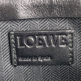 LOEWE Shoulder Bag 126.57.R77 T pouch 2WAY leather Black Women Used