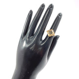LOUIS VUITTON Ring M65665 Burg Arafoli metal #7(JP Size) gold Women Used