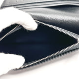 LOUIS VUITTON purse M32572 Portefeuille Braza Taiga Black Black mens Used