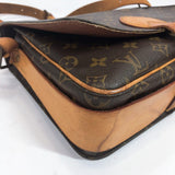 LOUIS VUITTON Louis Vuitton Cartouchiere M51252 Shoulder Bag Monogram Canvas Brown Ladies Used - JP-BRANDS.com