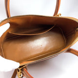 HERMES Handbag Bolide35 Courchevel Brown 〇ZCarved seal Women Used - JP-BRANDS.com