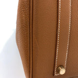 HERMES Handbag Birkin 35 Gold Hardware Togo Brown □E Women Used - JP-BRANDS.com