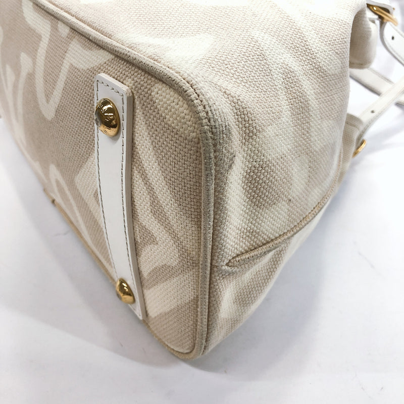 LOUIS VUITTON Tote Bag M95674 Taicienne PM canvas white Women Used –