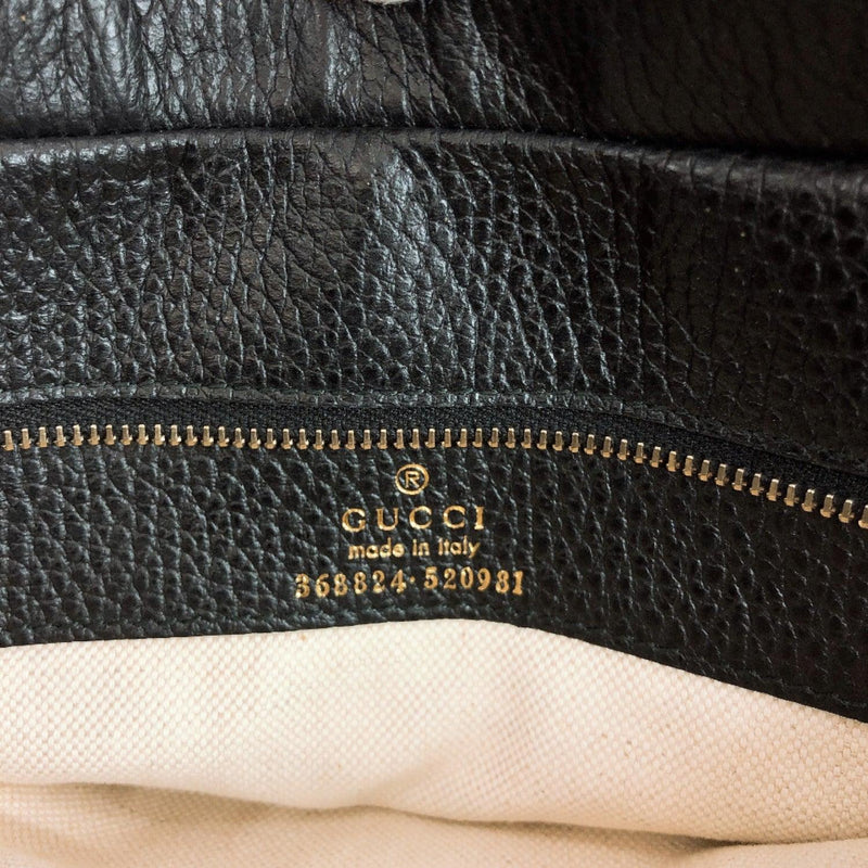 GUCCI Tote Bag 368824 Swing leather black Women Used - JP-BRANDS.com
