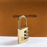 LOUIS VUITTON Cadena Dial padlock padlock brass gold unisex Used - JP-BRANDS.com