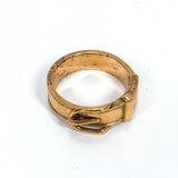 HERMES scarf ring Belt motif metal gold Carved seal unclear Women Used - JP-BRANDS.com