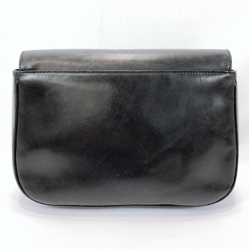 Salvatore Ferragamo Shoulder Bag AQ-217203 Vala vintage leather black gold Women Used - JP-BRANDS.com