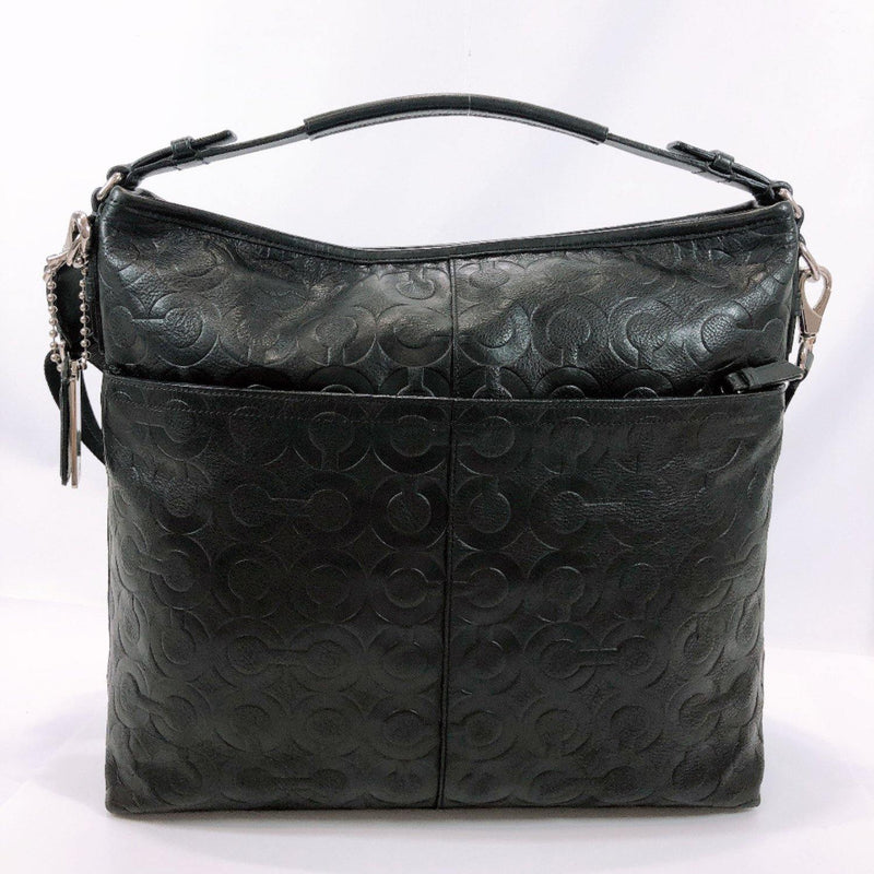 Coach Black Leather Mini Darcie Handbag Coach | TLC