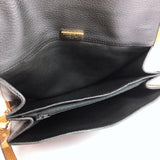 MORABITO Clutch bag leather black Women Used - JP-BRANDS.com
