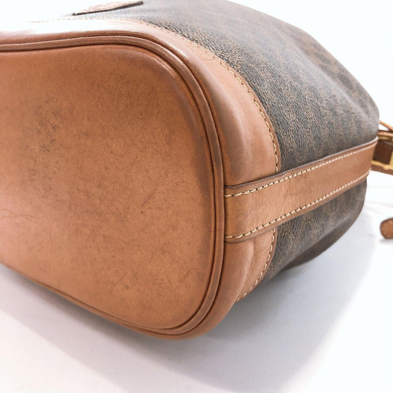 CELINE Shoulder Bag M92 Macadam vintage PVC Brown Women Used - JP-BRANDS.com