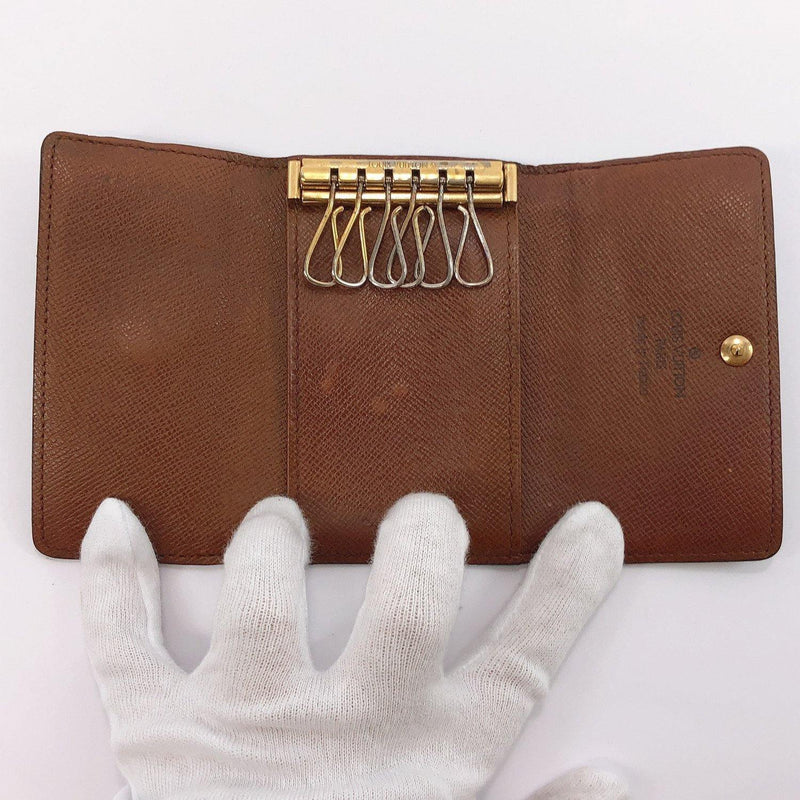 Authentic Louis Vuitton Monogram Multicles 6 Six Hooks Key Case M62630 LV  J5562
