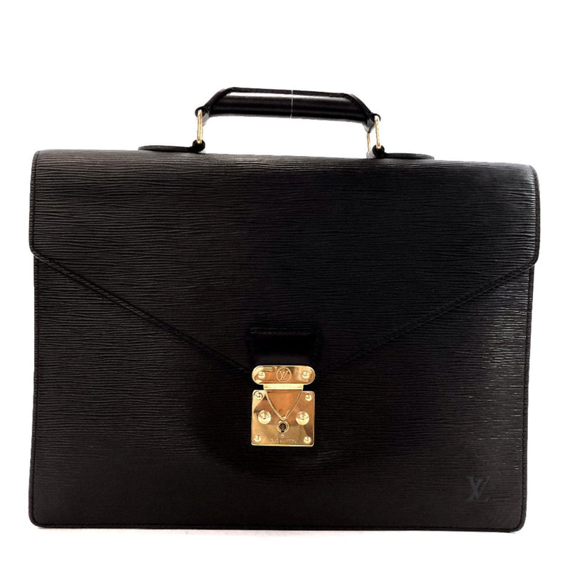 Louis Vuitton, Bags, Louis Vuitton Serviette Ambassadeur Business Hand  Bag Epi Black M5442 61jg233