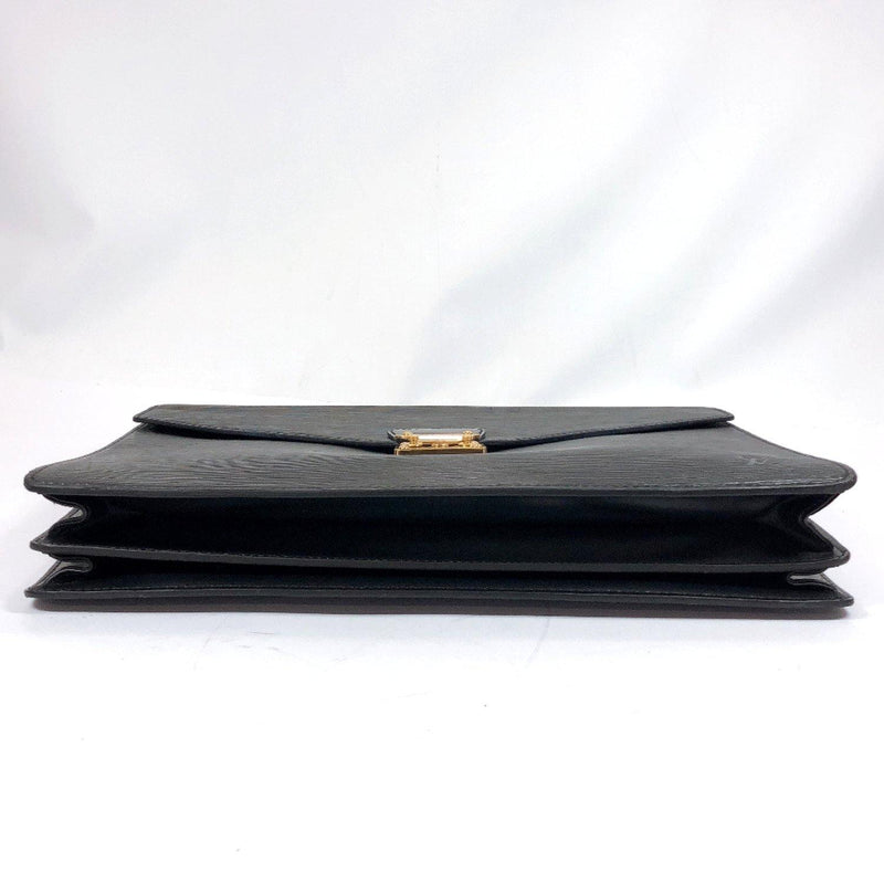 Louis Vuitton Serviette Ambassadeur Handbag Epi Leather Brown 5846052