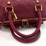 LOUIS VUITTON Handbag M40764 Speedy 25 Bandriere Monogram unplant wine-red Women Used - JP-BRANDS.com