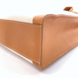 CELINE Tote Bag 190402BNZ.02NT Vertical Hippo leather/cotton Camel mens Used - JP-BRANDS.com
