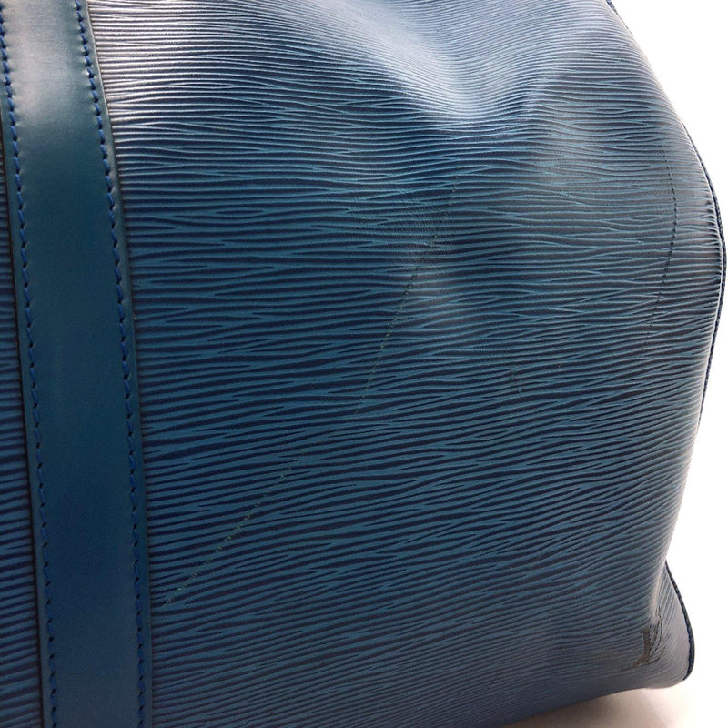 Louis Vuitton Vintage - Epi Keepall 55 Bag - Black - Leather and