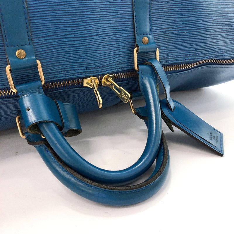 Louis Vuitton Speedy 25 Epi Handbag Mini Boston Blue used from japan