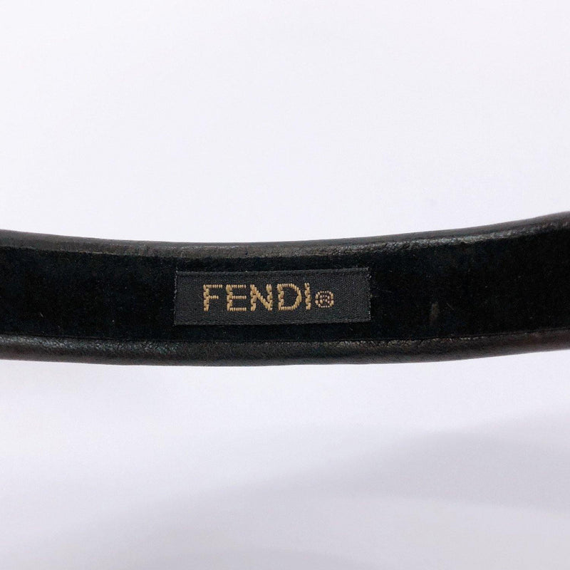 FENDI Katyusha leather black Gold Hardware Women Used - JP-BRANDS.com