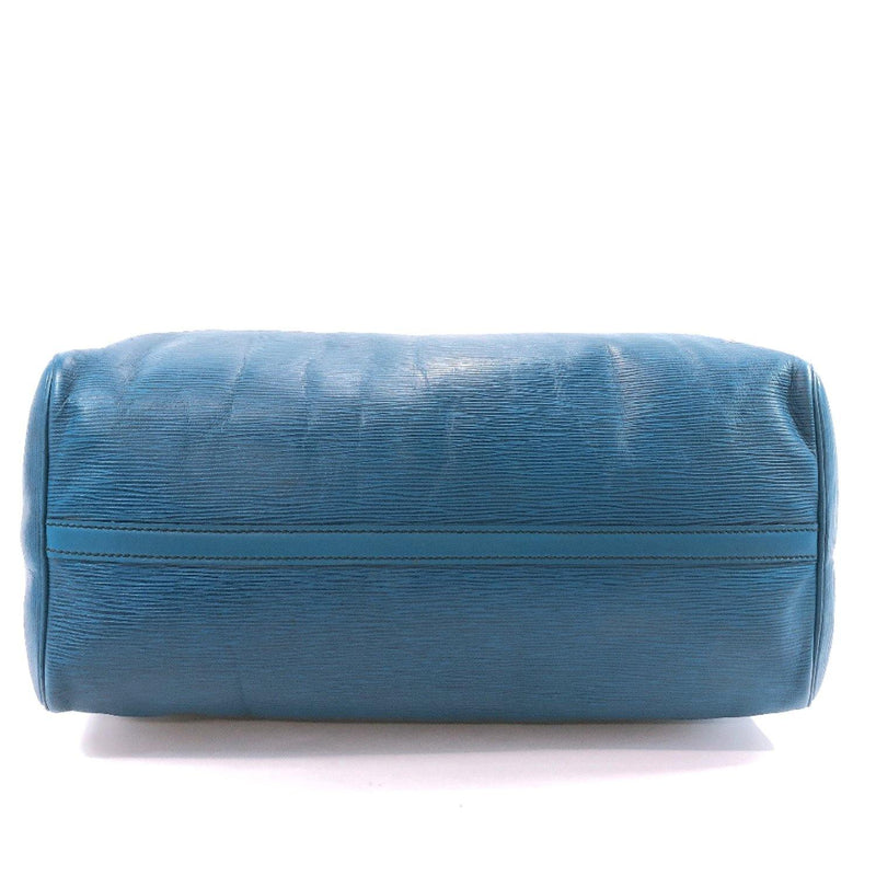 LOUIS VUITTON Handbag M42985 Speedy 40 vintage Epi Leather blue Women Used