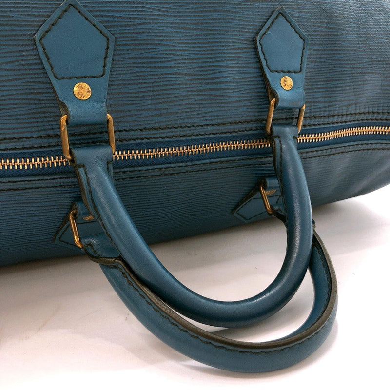 LOUIS VUITTON Handbag M42985 Speedy 40 vintage Epi Leather blue