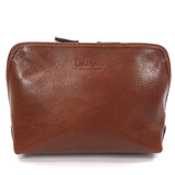 COLE HAAN Pouch leather Brown Women Used - JP-BRANDS.com
