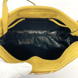 Salvatore Ferragamo Shoulder Bag Vala Suede yellow Women Used