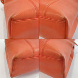 CHANEL Tote Bag Matt caviar skin Orange Women Used - JP-BRANDS.com