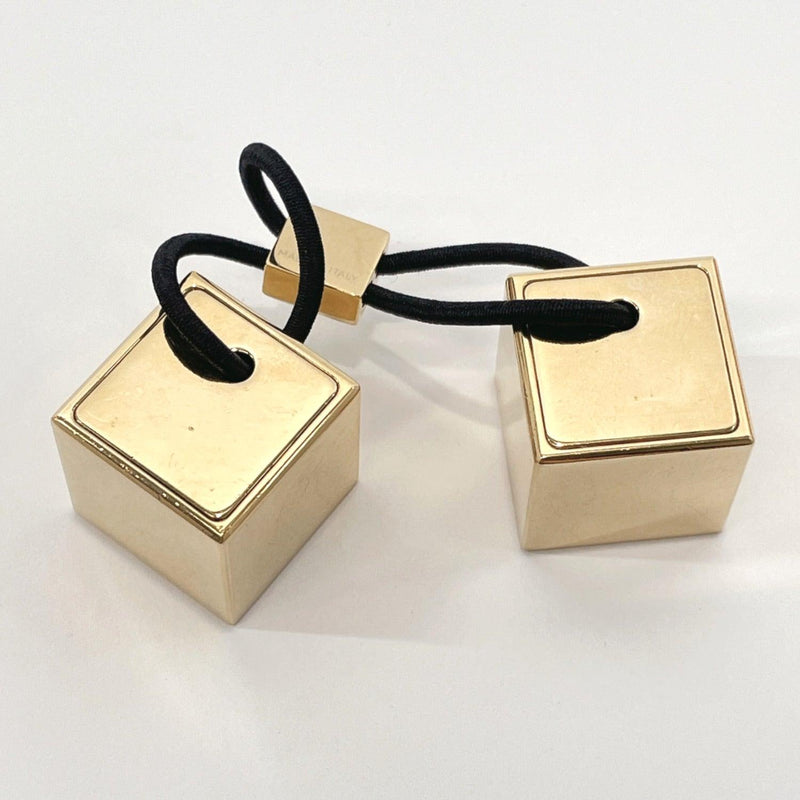 LOUIS VUITTON Other accessories Hair rubber Hair cube metal gold Women Used - JP-BRANDS.com