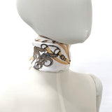 HERMES scarf Petit Carre Brid de gala silk beige Women Used